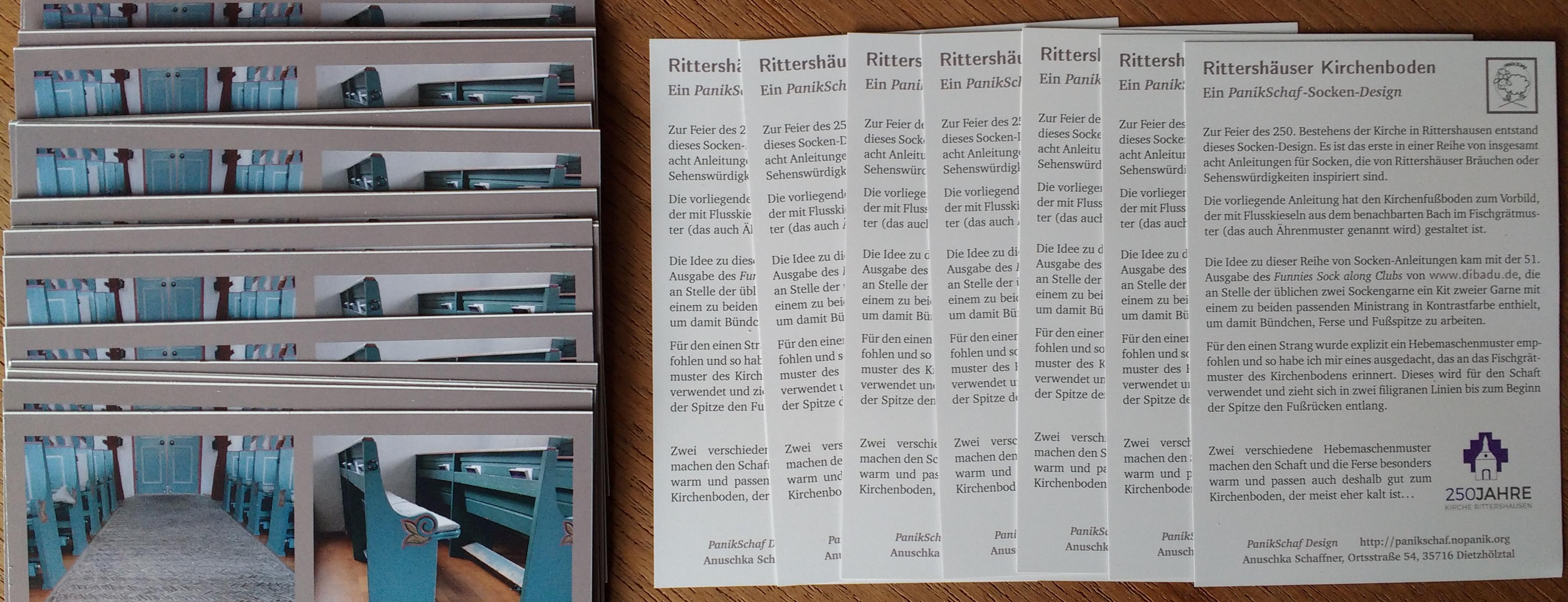 Rittershäuser Kirchenboden Socken